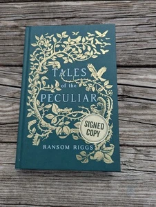 SIGNED Tales Of The Peculiar By Ransom Riggs 1st Edition Printing 2016 Hardcover - Picture 1 of 3