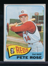 1985 Baseball Cards Magazine Repli-Card #207 Pete Rose hand cut VGEX