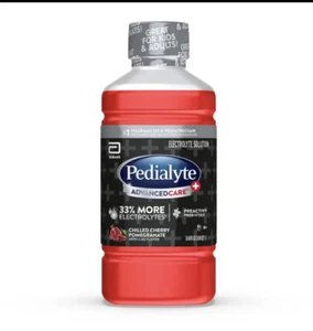 Pedialyte AdvancedCare Plus Electrolyte Drink 1 Liter FAST SHIPPING - Picture 1 of 1