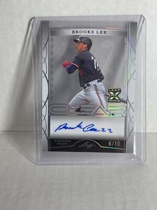 2022 Leaf Trinity   Clear /10 Auto Autograph RC ROOKIE BROOKS LEE