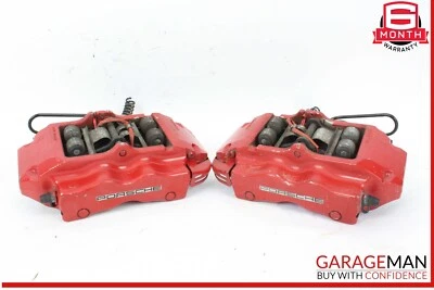 03-10 Porsche Cayenne S 955 Brembo Rear Brake Caliper Calipers Set of 2 OEM - Image 1 of 4
