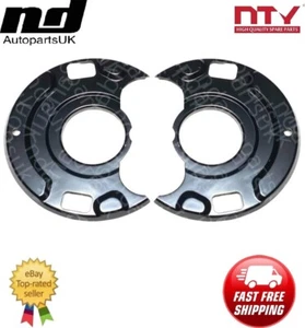 Vorne L/R Bremsscheibe Staubabdeckung Rückplatte Schild für Nissan Primera P10 P11 SET - Bild 1 von 10