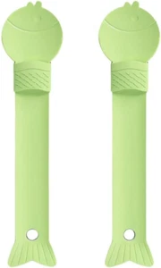 2Pcs Cat Food Spoon,Cat Strip Feeder,Cat Bar Squeeze Spoon for Cat Wet Snack,Lic - Picture 1 of 6