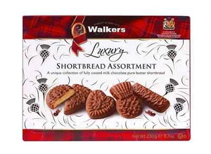 Walkers Shortbread Assorted Chocolate Shortbread - Picture 1 of 3