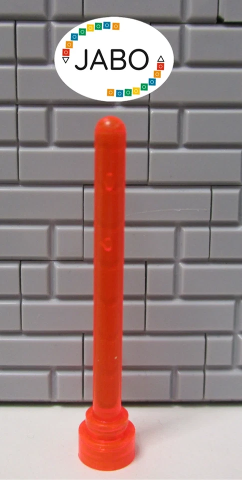 (A9/16/2) LEGO 3957 Antena Trans Neón Naranja 10123 6983 7184 6175 Foto 1 de 1