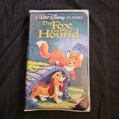The Fox and the Hound - VHS - Disney- Black Diamond Classic - Image 1 of 4