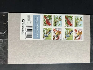 Scott#5126-5129 SONGBIRDS IN SNOW-Booklet Pane of 20 Stamps-MNH-2016-NIP - Picture 1 of 2