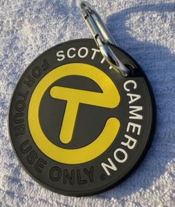 Scotty Cameron Grey & Yellow Putting Disc Circle T For Tour Use Only Gallery New - Picture 1 of 4