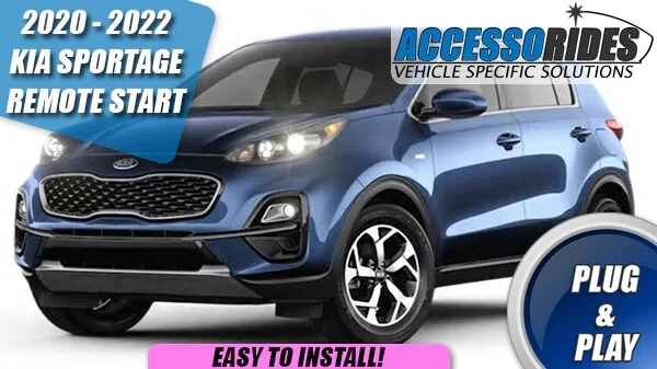 Fits: 2020 - 2022 KIA SPORTAGE REMOTE START PLUG & PLAY CAR STARTER KEY START - Image 1 of 1