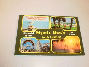  Vintage Souvenir Myrtle Beach Bildermappe Reise Touristenfalle 072520 - Bild 1 von 3