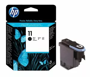Oryginalna czarna głowica drukująca HP 11 C4810A Business Inkjet 1100d 1200 CP1700 110 K850 - Zdjęcie 1 z 1