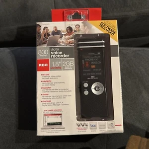 RCA Digital Voice Recorder VR5340 1.8" Color Display w/ 2 GB. Tested Works! - Picture 1 of 2