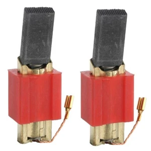 MIELE W504 W697 W698 W699 WASHING MACHINE CARBON BRUSHES + HOLDERS SET OF 2 - Picture 1 of 3