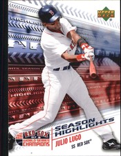 2007 Red Sox Upper Deck WS Champions Season Highlights Card #SH6 Hideki Okajima