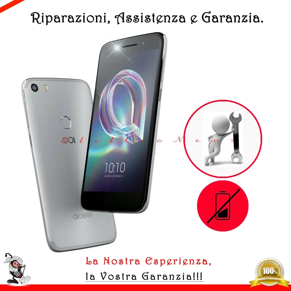 Riparazione Sostituzione Connettore di Ricarica Plug-in Spinotto Alcatel idol 5 - Immagine 1 di 1
