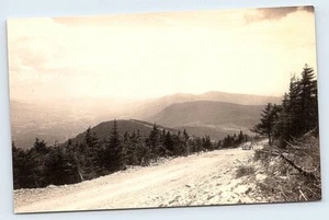 Postal RPPC L.C. Linkroum Jr Manchester Vt Equinox Sky Line Drive vistas a la cresta - Imagen 1 de 2