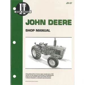 SHOP MANUAL Fits John Deere 1020 1520 1530 2020 2030 Tractor - Picture 1 of 8