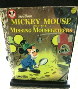 Little Golden Book Mickey Mouse & Missing Mouseketeers 1975 - Imagen 1 de 3