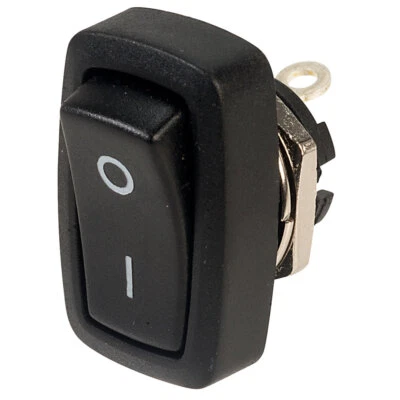 SCI On-off Rocker Switch 2P SPST Panel Mount 10A 125V/6A 250V - Image 1 of 2