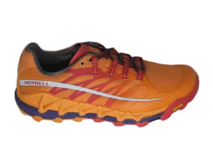 Merrell All-Out-Peak Trail Running Hiking Shoes USA Wmn Sz 9.5 EUR 40.5 Orange - Picture 1 of 14