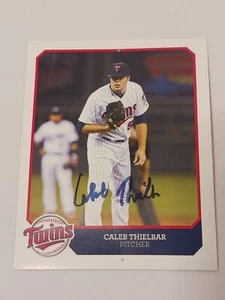 Foto Autografo Caleb Thielbar Minnesota Twins 5"x4" LEGGI DESCRIZIONE - Foto 1 di 2
