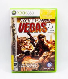 Tom Clancy's Rainbow Six Vegas 2 + Bonus Disc Xbox 360 AD Complete CIB - Picture 1 of 2