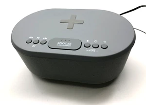 I-Box Dawn I-Phone Charge Sans Fil Chevet Radio Alarme USB Bluetooth Gris - Photo 1 sur 12