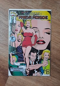 Pop Comics 1st Issue Tragic Goddesses: Marilyn Monroe The Unauthorized Biogrphy - Picture 1 of 7