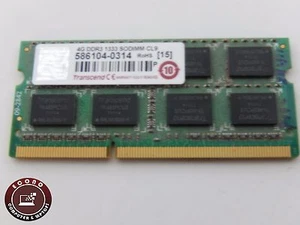 Dell xps L502X Transcend 4GB DDR3 1333 SODIMM CL9 - Picture 1 of 1