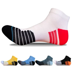 Pro Mens Womens Running Sports Socks Low Cut Marathon Jogging Fitness Gym Socks - Picture 1 of 37