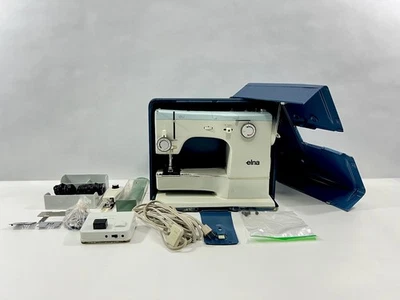 Máquina de coser Elna SU tipo 62C con estuche rígido original Foto 1 de 4