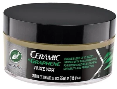 Turtle Wax 53737 Hybrid Solutions Ceramic Graphene Paste Wax, Patent-Pending