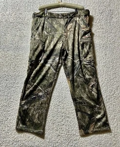 Mossy Oak Break-up Country Men's XL Pants Camo Fleece Lined Insulated Hunting - Picture 1 of 11