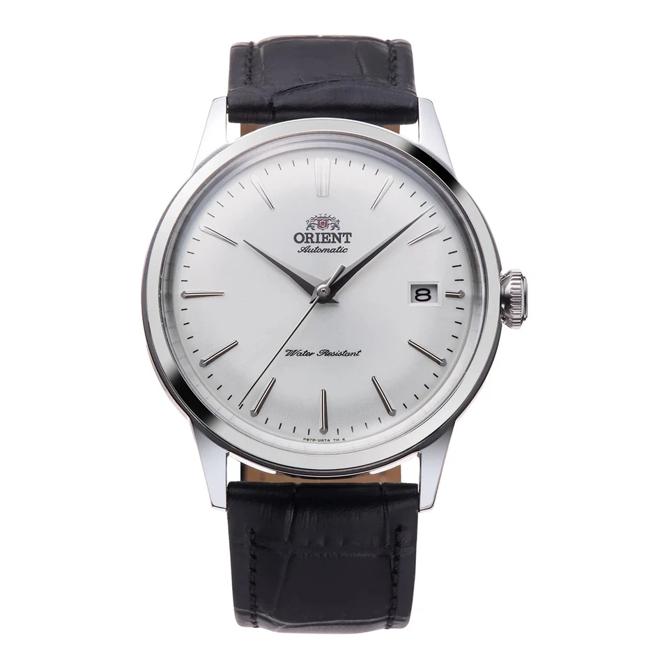 Orologio Automatico ORIENT BAMBINO CLASSIC RA-AC0M03S30B Pelle Nero Bianco - Immagine 1 di 2