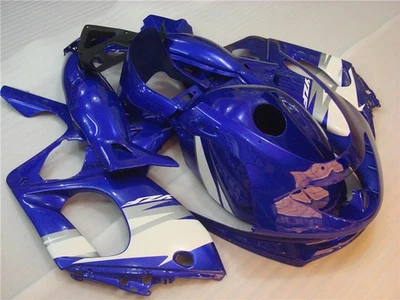 Carenagem compatível com injeção para 1996-2007 Yamaha YZF 600R Thundercat branco azul m0 - Imagem 1 de 4