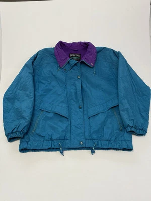 Abrigo Chaqueta Pacific Trail De Colección Para Mujer Talla Grande Azul/Púrpura Forrado de Vellón Foto 1 de 4