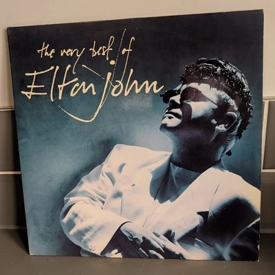 THE VERY BEST OF ELTON JOHN 1990 EU 1st 2 x VINYL LP 846 948-1 EX/VG - Image 1 of 4