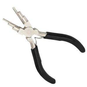Pliers Jewelry Black C-rings Equipment Hand Tool Heavy Duty Rubber Grips - Picture 1 of 12