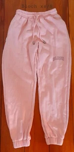 Adult XS (8) Baby Pink Bloch fleece lined track pants - Picture 1 of 3