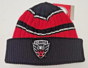 D.C. United MLS adidas Team Colors Cuffed Knit Hat - Picture 1 of 2