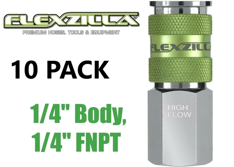 Legacy A53416FZ 1/4in. Flexzilla Pro High Flow FNPT Coupler
