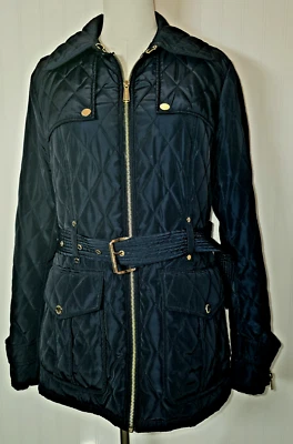 Chaqueta acolchada Michael Kors para mujer talla mediana abrigo preppy empaquetable ligera Foto 1 de 4