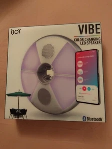 VIBE BLUETOOTH COLOR CHANGING LED SPEAKER, FITS ON THE POLE UNDER THE TOP OF THE - Picture 1 of 4