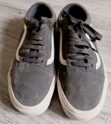 Vans taglia 6 US 7 EU 39 grigio scamosciato ottime condizioni
