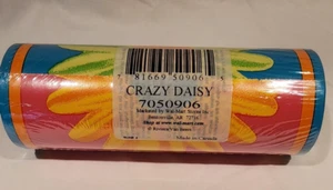 No Boundaries Crazy Daisy WALL PAPER BORDER #7050906 Retro Mod Large Flowers Y2K - Picture 1 of 4