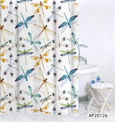 1PC NEW BATHROOM BATH FABRIC SHOWER CURTAIN 77" X 72" - Image 1 of 2