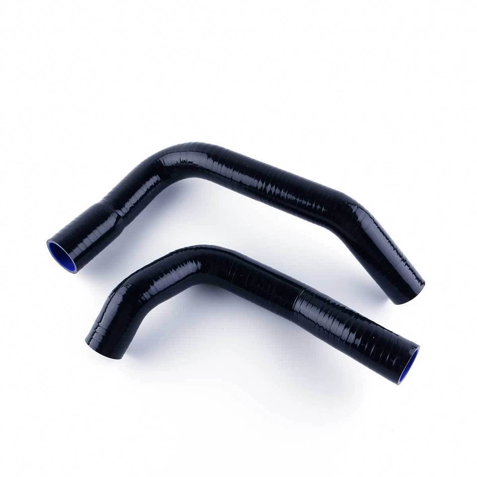 For Chevrolet Chevy ii Nova 250 4.1 I6 1968-1974 Silicone Radiator Hose Black - Image 1 of 4