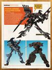 2009 Kotobukiya Frame Arms/Armored Core Action Figures Print Ad/Poster Promo Art