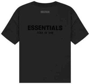 Fear Of God Essentials Short Sleeve Tee Stretch Limo (125BT212060F) Men Size S-L - Picture 1 of 2
