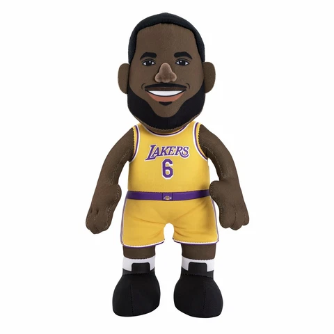 Bleacher Creatures Los Angeles Lakers LeBron James 10" Plush Figure Cover